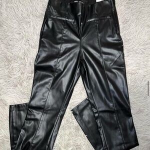Zara Leather Pants